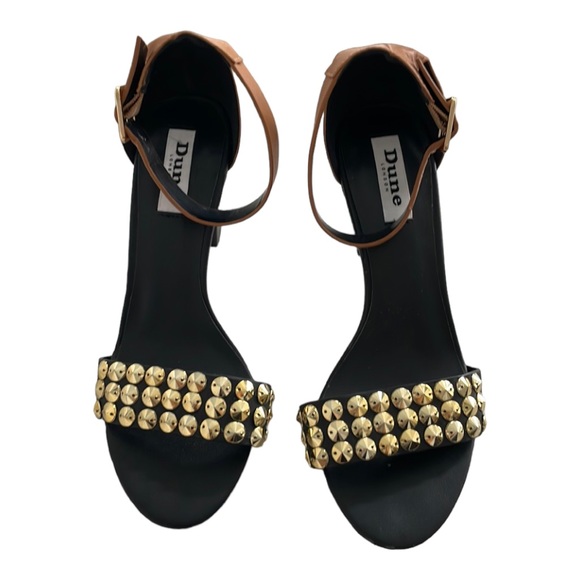 Dune London Leather Embellished Heeled Sandal - Picture 4 of 11